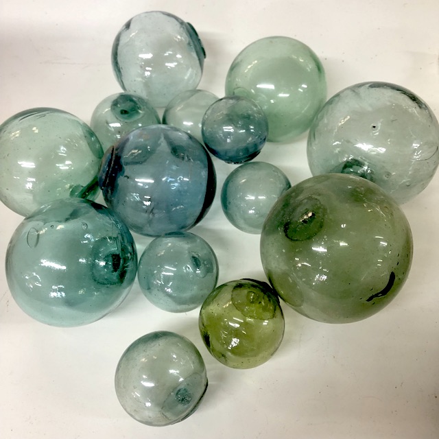BUOY, Glass Ball Float Ex Small Appox. 60 - 120mm Dia